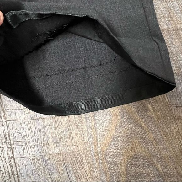 Strellson Pants Mens 37x31 Charcoal Gray 100% Virgin Wool Livio Dress Pants - Picture 4 of 12